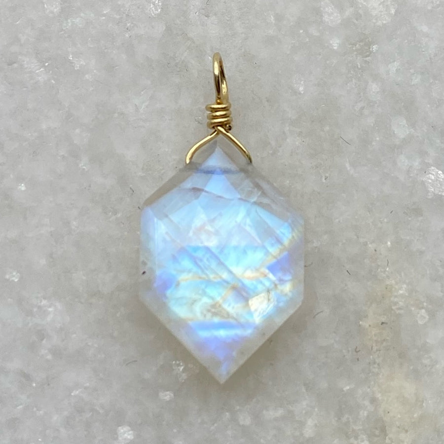 30% OFF / Moonstone Amulet / Ready to Ship