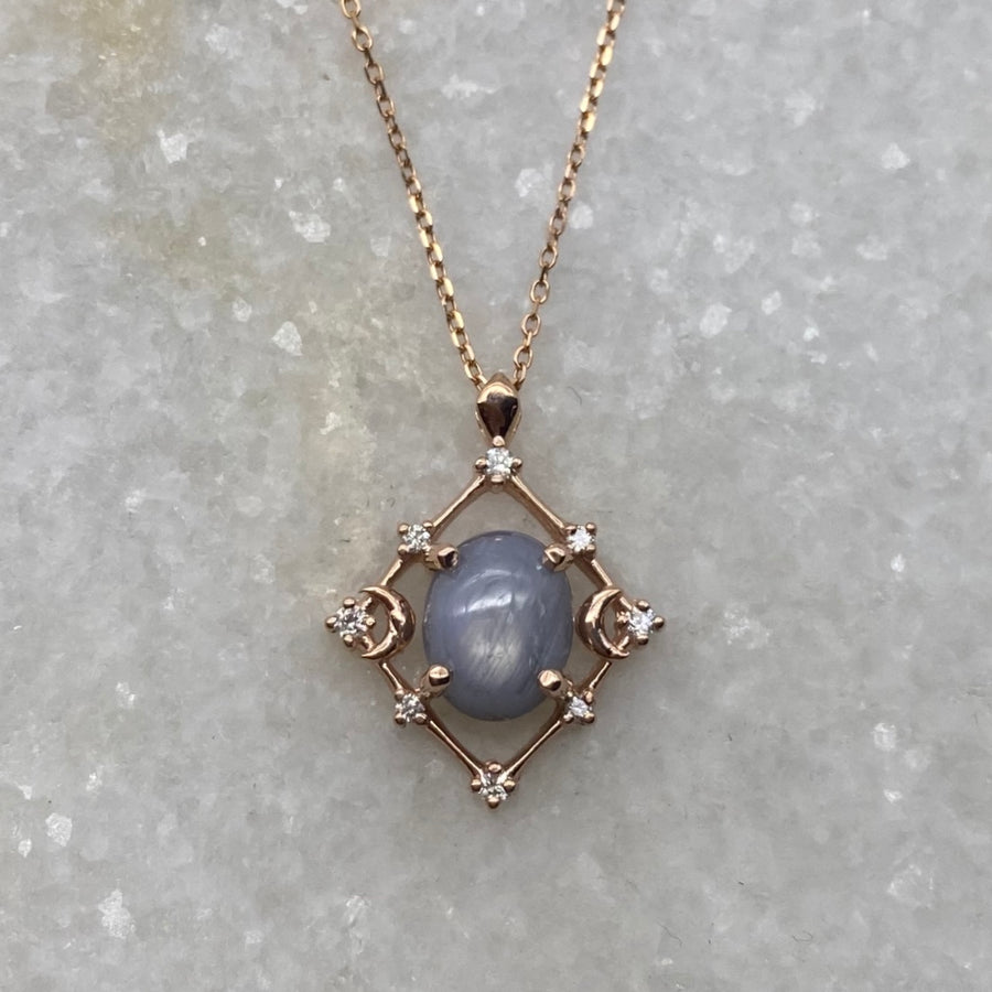 Gaia Amulet - Star Sapphire / Ready to Ship