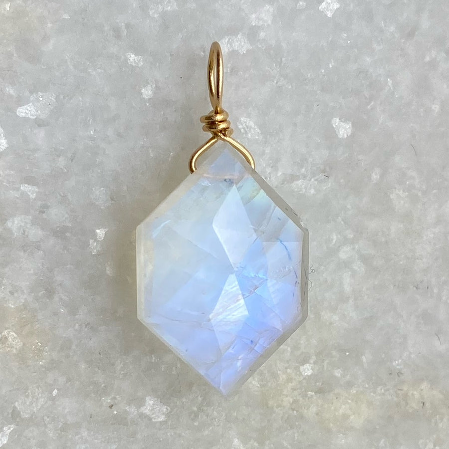 30% OFF / Moonstone Amulet / Ready to Ship