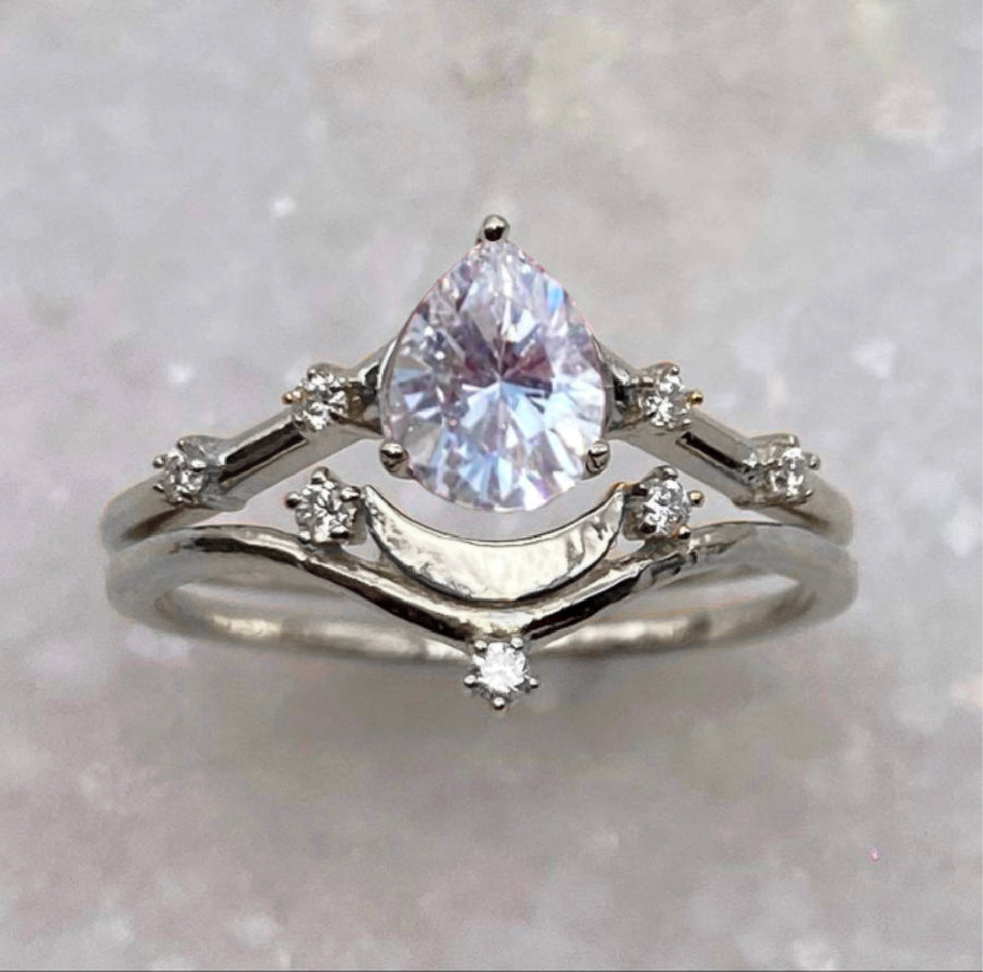 Luna Wedding Set - Diamond