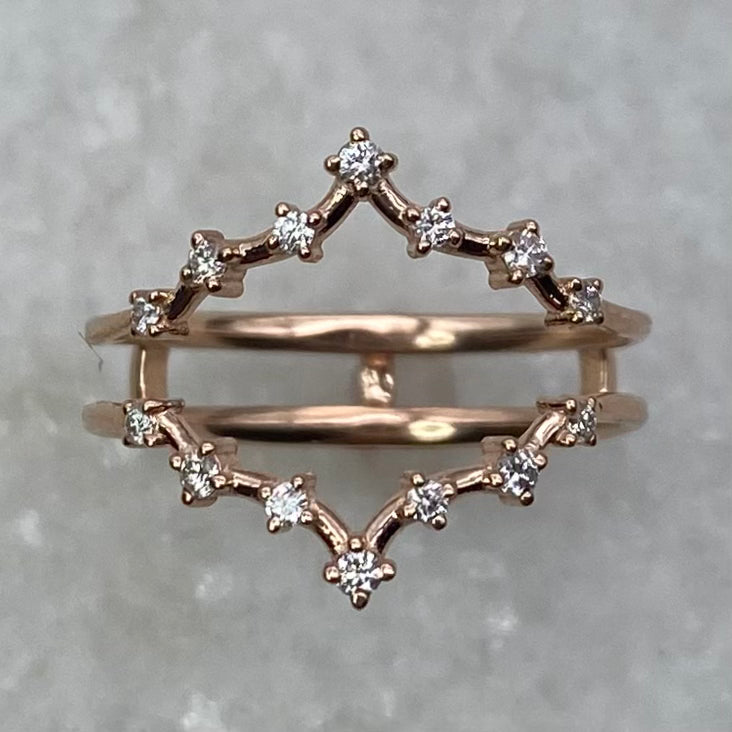 Asteria Diamond Ring Jacket /  MADE TO ORDER